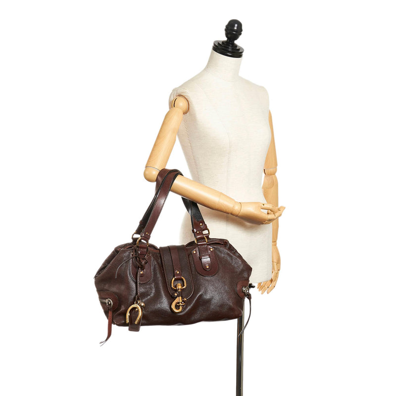 Chloe Kerala Equipped Leather Handbag (SHG-32245)