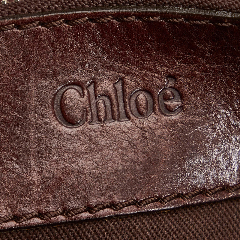 Chloe Kerala Equipped Leather Handbag (SHG-32245)