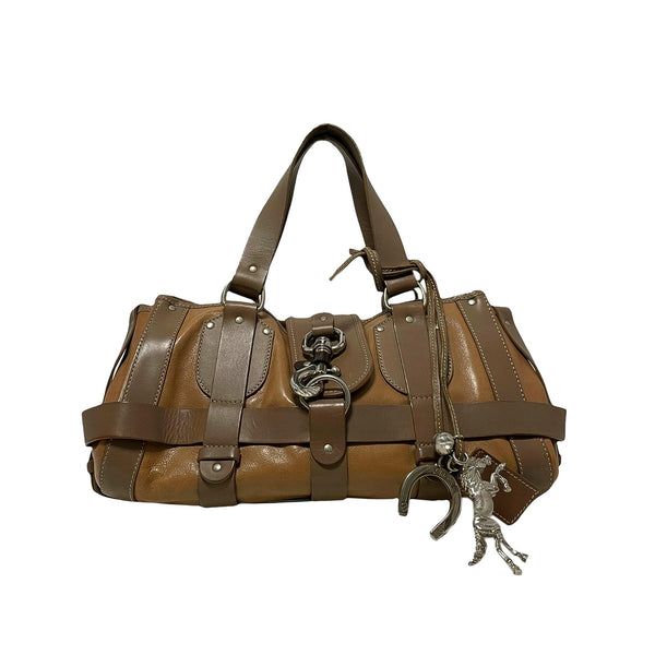 Chloe Kerala Equipped Leather Handbag (SHG-33572)