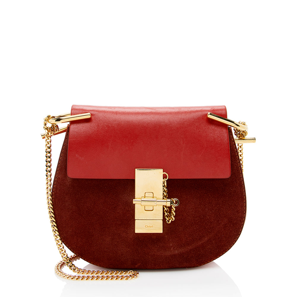 Chloe Lambskin Drew Small Shoulder Bag - FINAL SALE (SHF-18008)