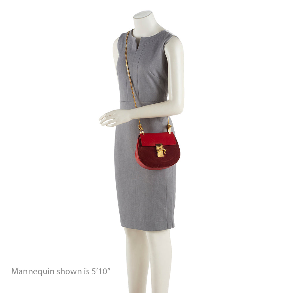 Chloe Lambskin Drew Small Shoulder Bag - FINAL SALE (SHF-18008)