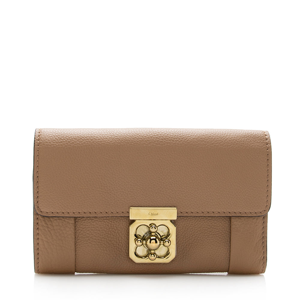 Chloe Leather Elsie Wallet (SHF-14459)