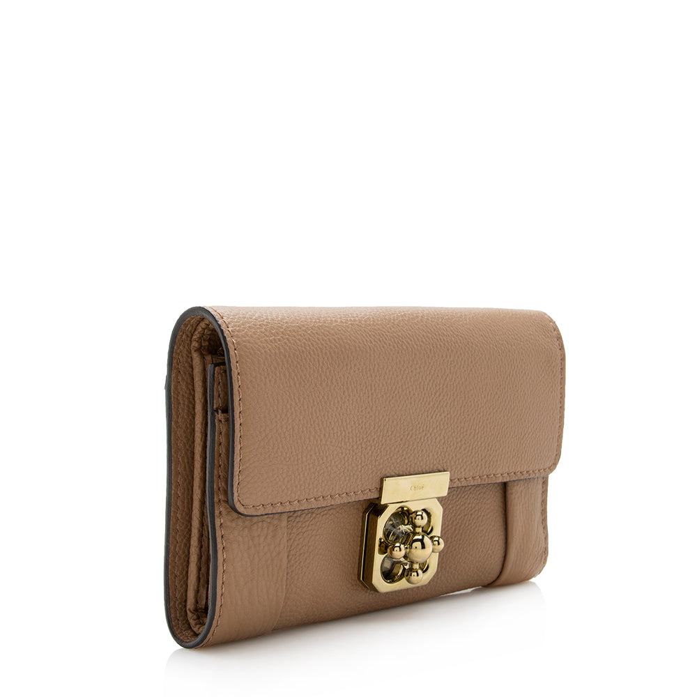 Chloe Leather Elsie Wallet (SHF-14459)