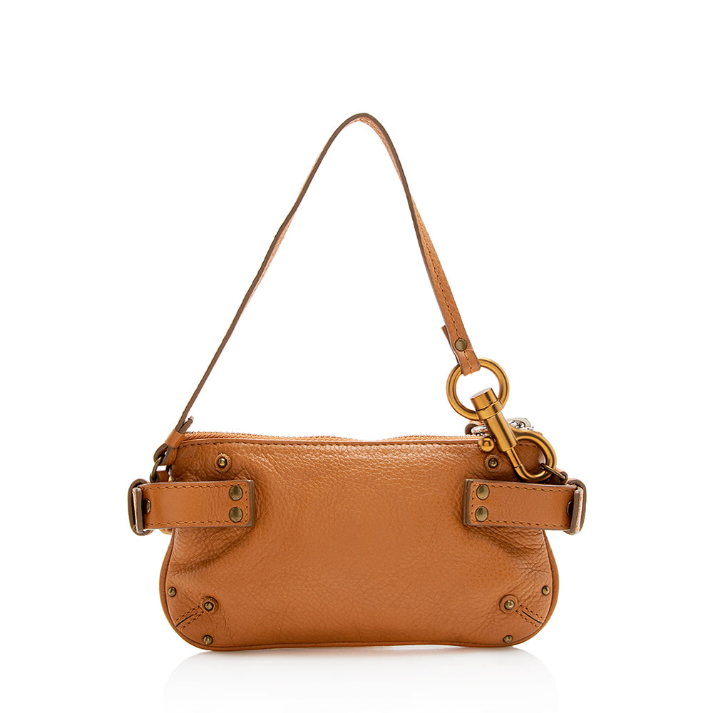 Chloe Leather Paddington Clutch - FINAL SALE (SHF-12061)