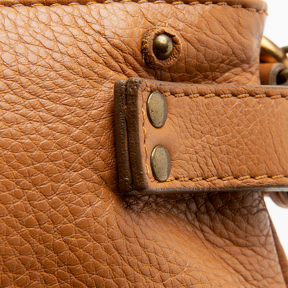 Chloe Leather Paddington Clutch - FINAL SALE (SHF-12061)