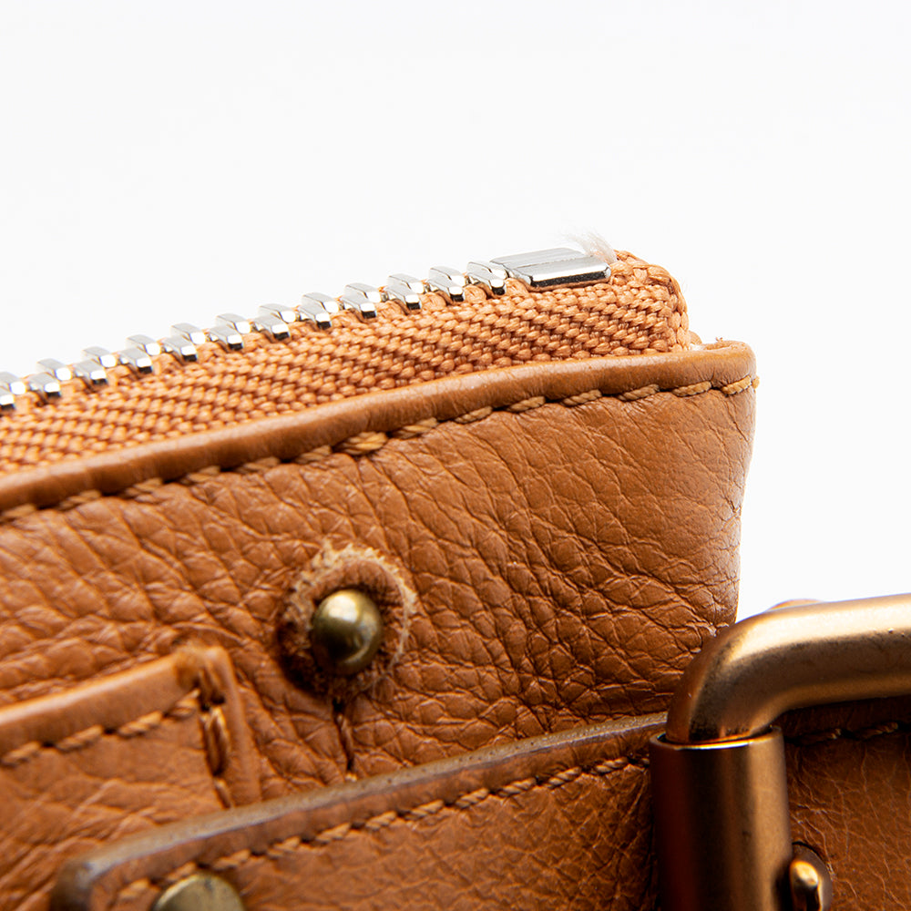 Chloe Leather Paddington Clutch - FINAL SALE (SHF-12061)