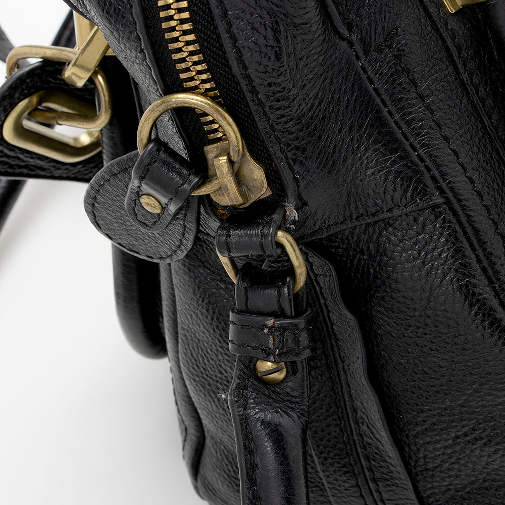 Chloe Leather Paraty Small Satchel - FINAL SALE (SHF-14867)