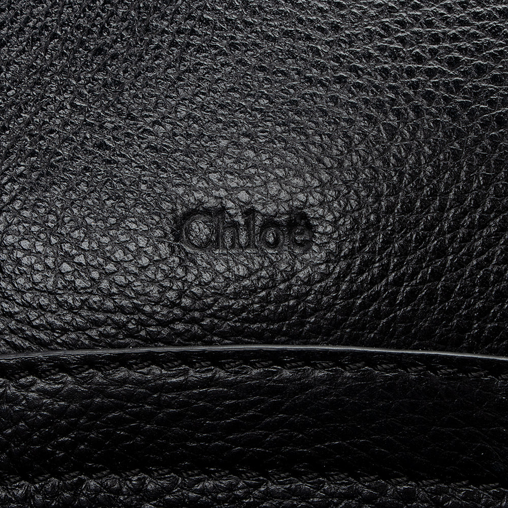 Chloe Leather Paraty Small Satchel - FINAL SALE (SHF-14867)