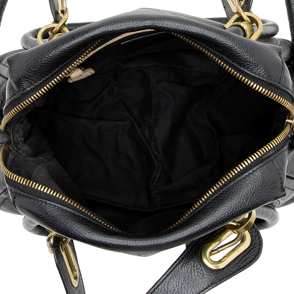 Chloe Leather Paraty Small Satchel - FINAL SALE (SHF-14867)