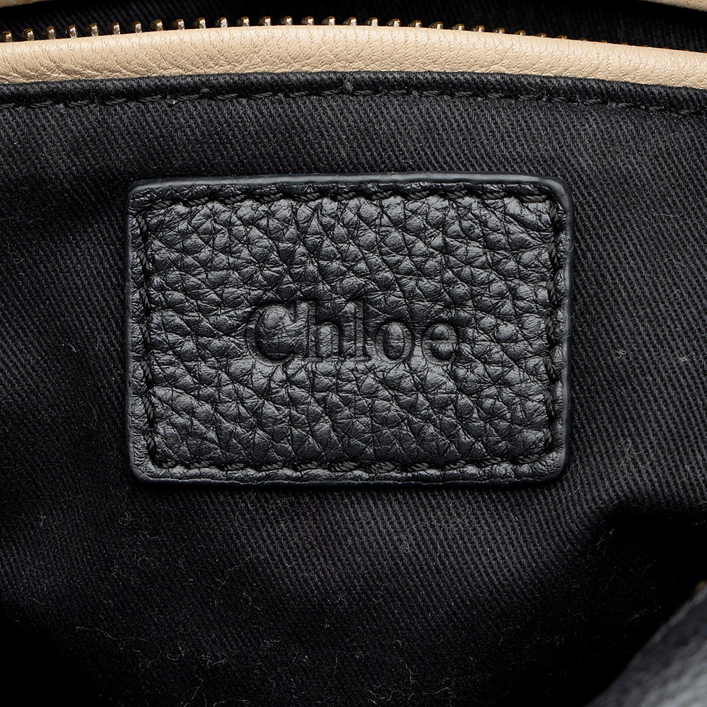 Chloe Leather Paraty Small Satchel - FINAL SALE (SHF-14867)
