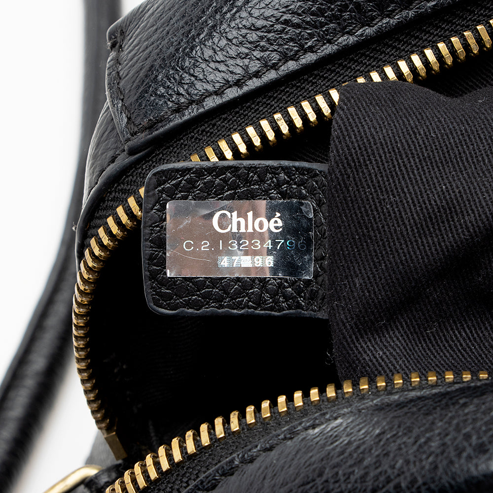 Chloe Leather Paraty Small Satchel - FINAL SALE (SHF-14867)