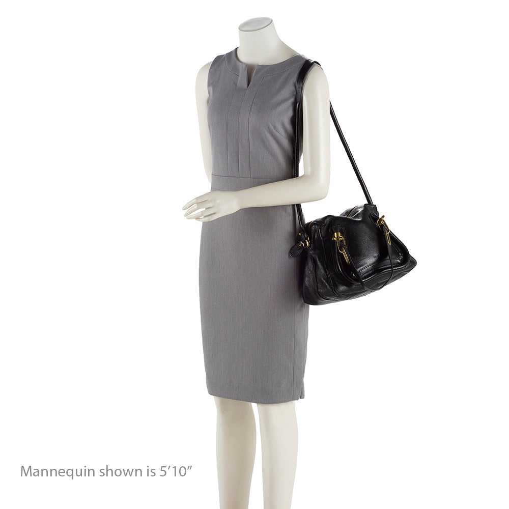 Chloe Leather Paraty Small Satchel - FINAL SALE (SHF-14867)