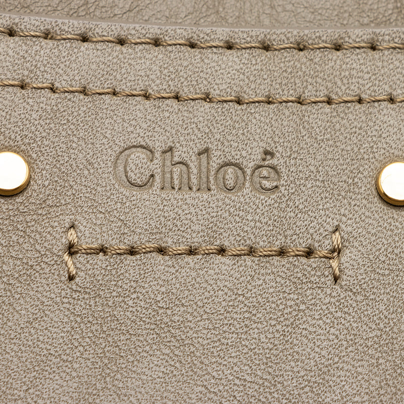 Chloe Leather Roy Shoulder Bag (SHF-18391)