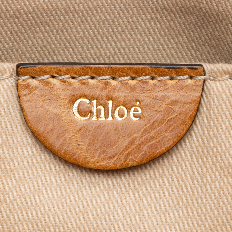 Chloe Leather Sam Medium Tote - FINAL SALE (SHF-15055)