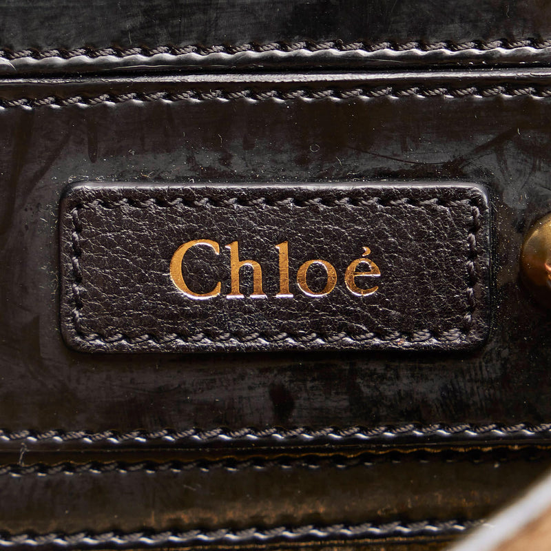 Chloe Leather Satchel (SHG-28125)