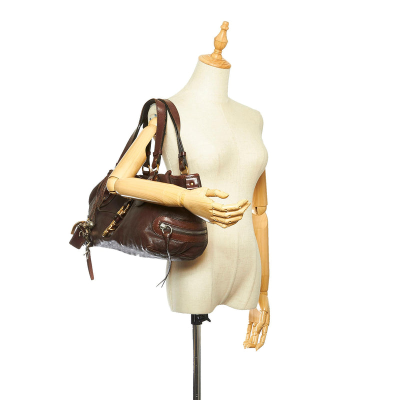 Chloe Leather Shoulder Bag (SHG-16388)