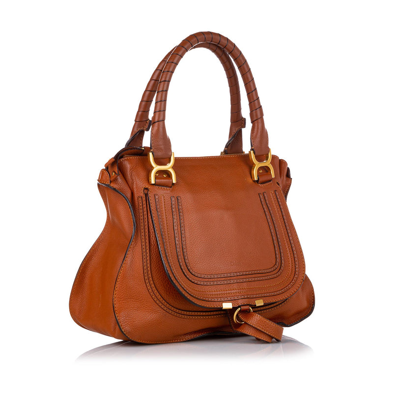 Chloe Marcie Leather Handbag (SHG-27665)