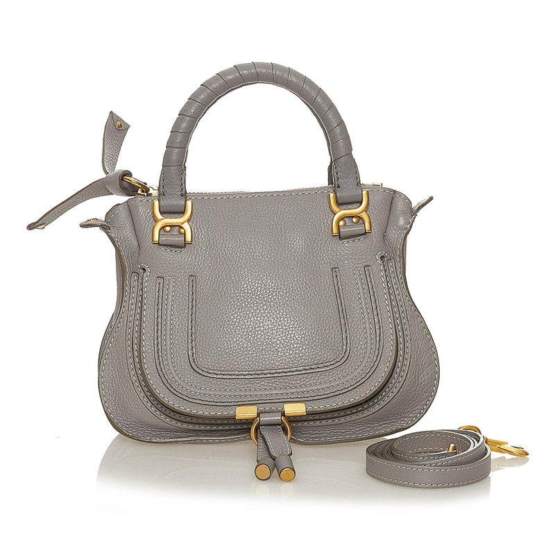 Chloe Marcie Leather Handbag (SHG-28057)