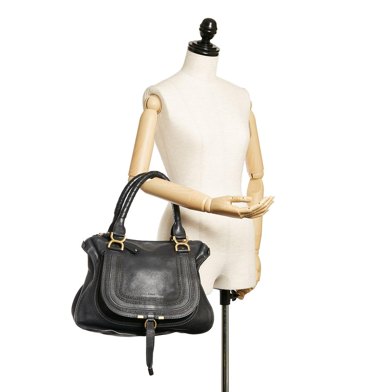 Chloe Marcie Leather Handbag (SHG-28058)