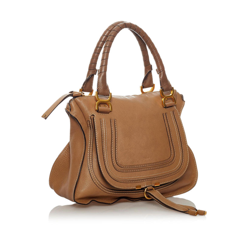 Chloe Marcie Leather Handbag (SHG-28316)