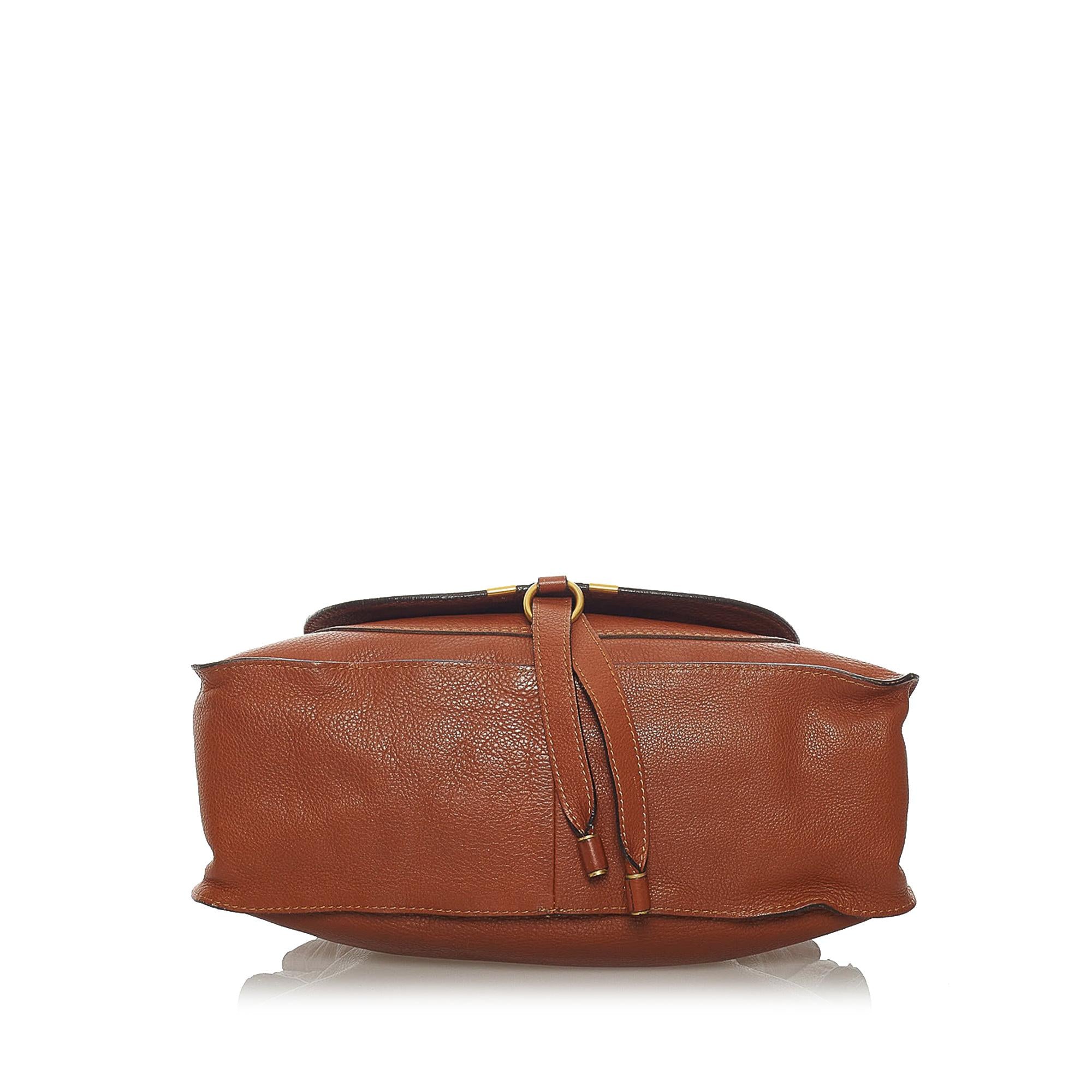 Chloe Marcie Leather Handbag (SHG-28931)