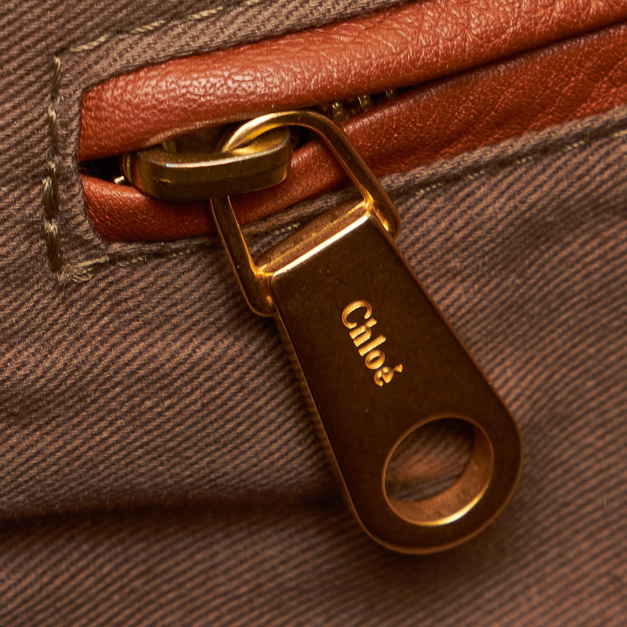 Chloe Marcie Leather Handbag (SHG-28931)