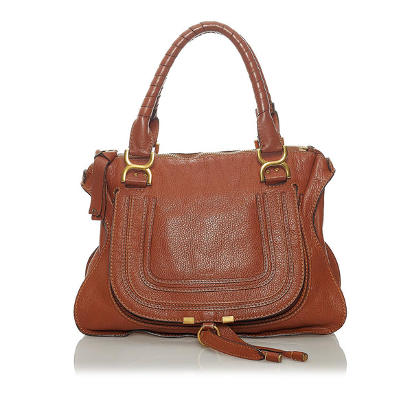Chloe Marcie Leather Handbag (SHG-28931)