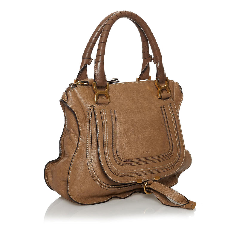 Chloe Marcie Leather Handbag (SHG-30146)