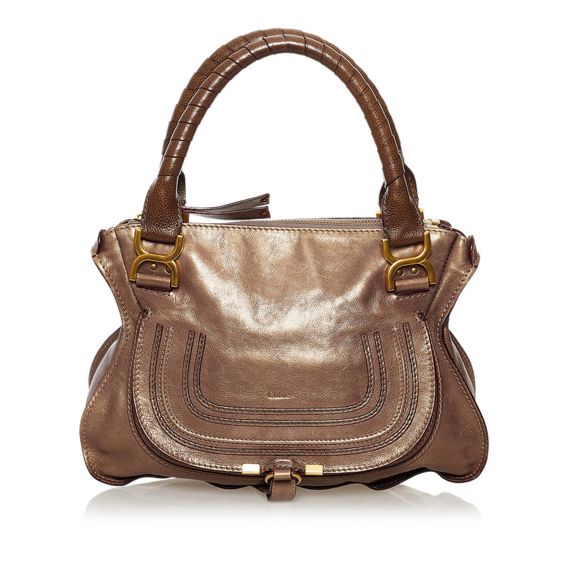 Chloe Marcie Leather Handbag (SHG-32290)