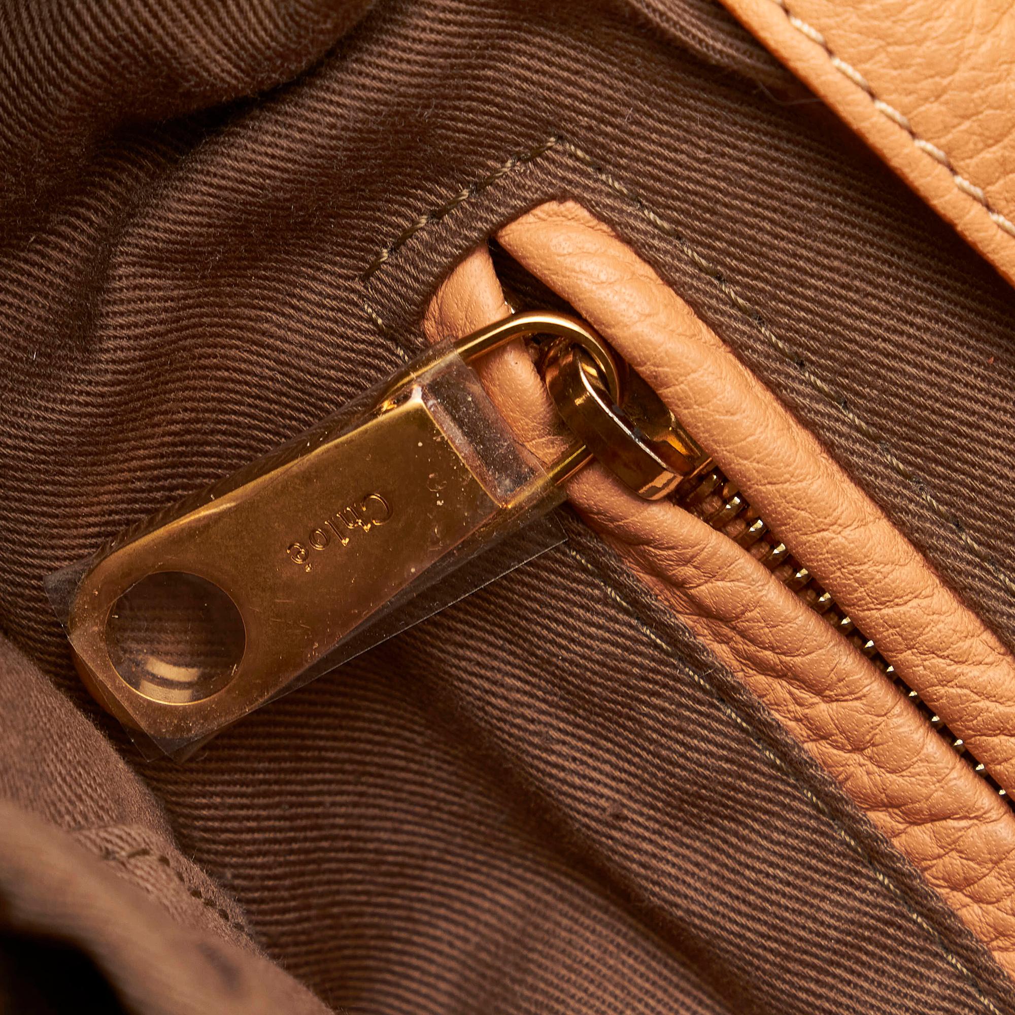 Chloe Marcie Leather Satchel (SHG-29521)