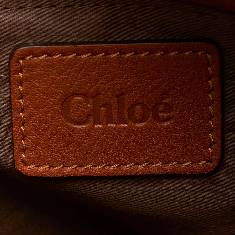 Chloe Marcie Leather Tote Bag (SHG-29753)