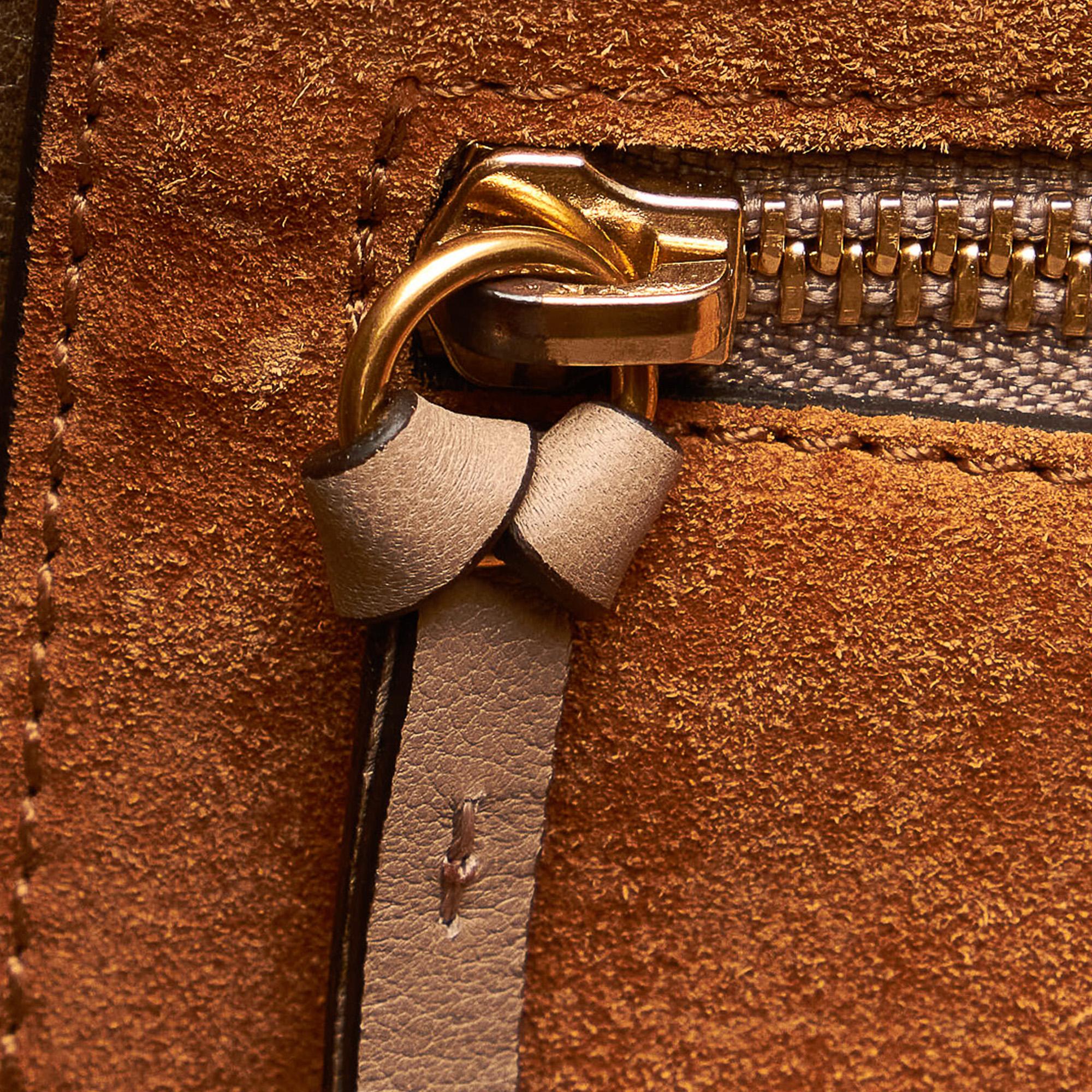 Chloe Milo Leather Tote Bag (SHG-32609)