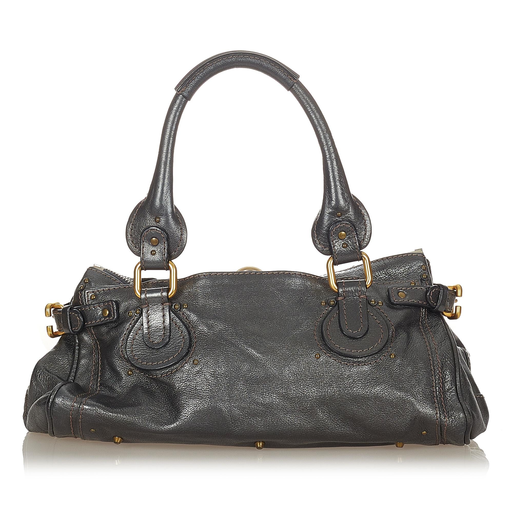 Chloe Paddington Leather Handbag (SHG-23915)