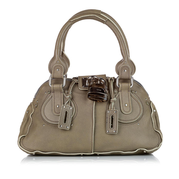 Chloe Paddington Leather Handbag (SHG-24329)