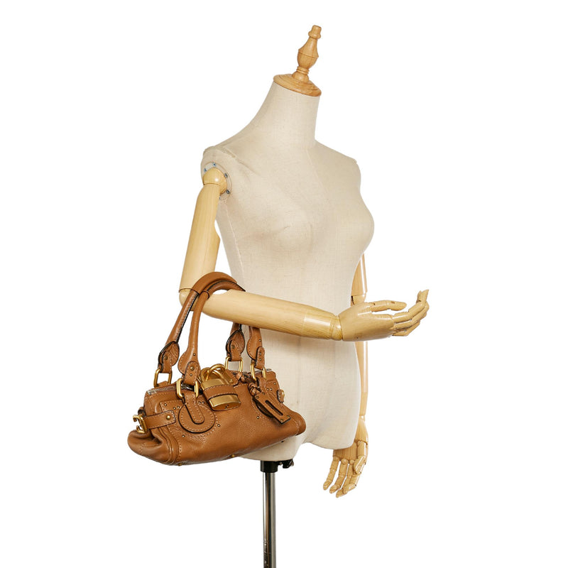 Chloe Paddington Leather Handbag (SHG-25500)