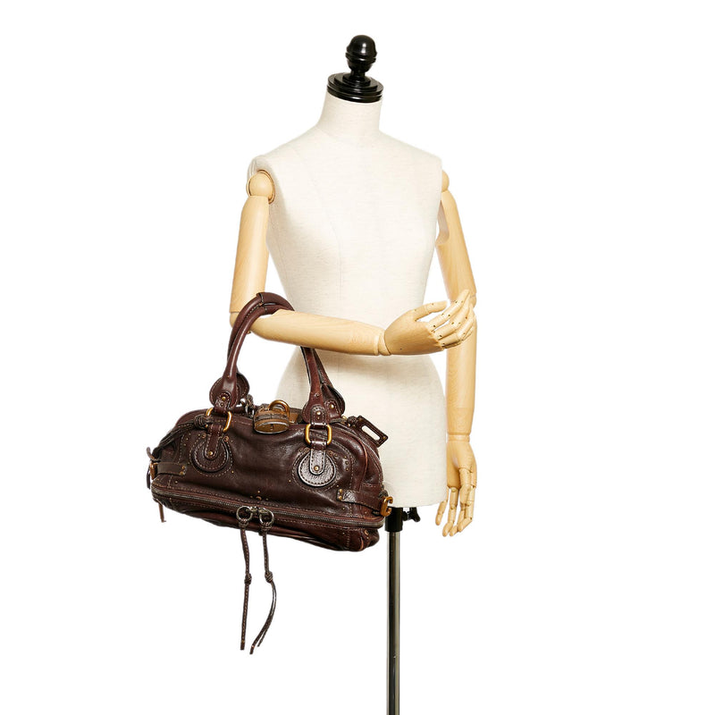 Chloe Paddington Leather Handbag (SHG-26897)