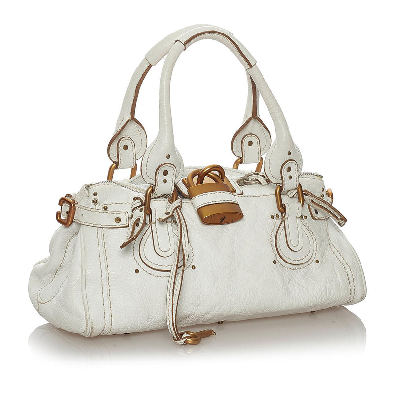 Chloe Paddington Leather Handbag (SHG-28182)