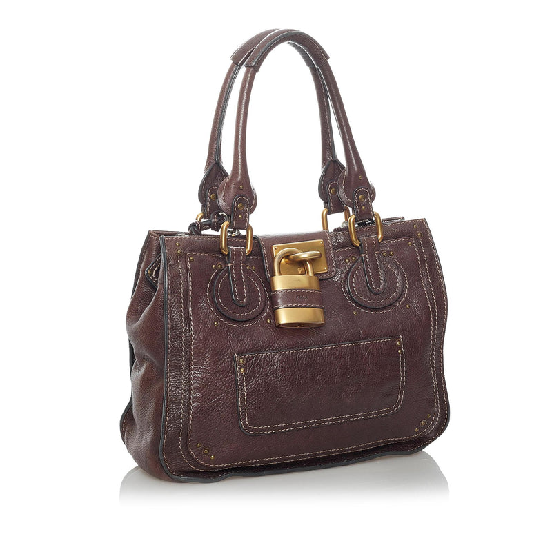 Chloe Paddington Leather Handbag (SHG-29849)