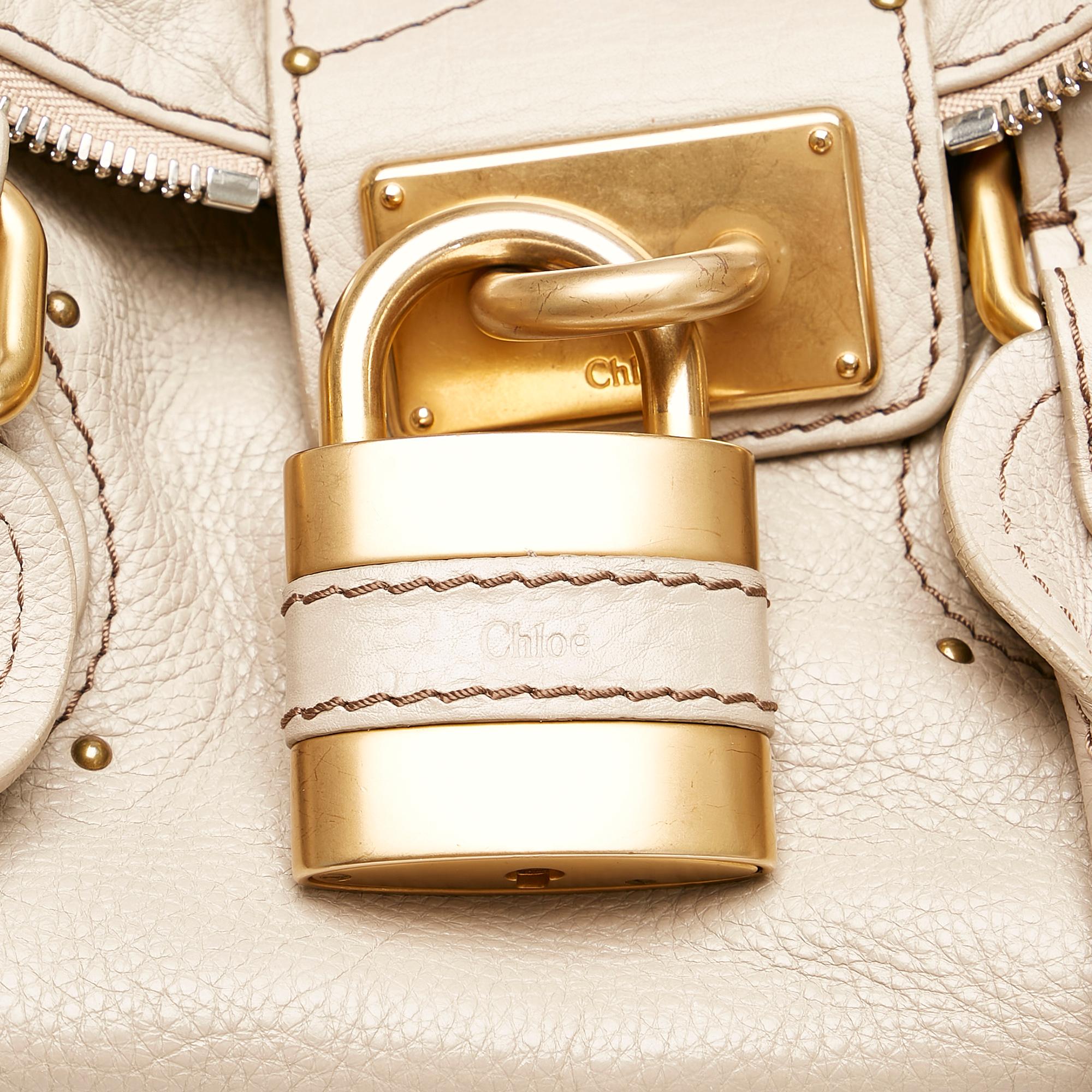 Chloe Paddington Leather Handbag (SHG-30741)