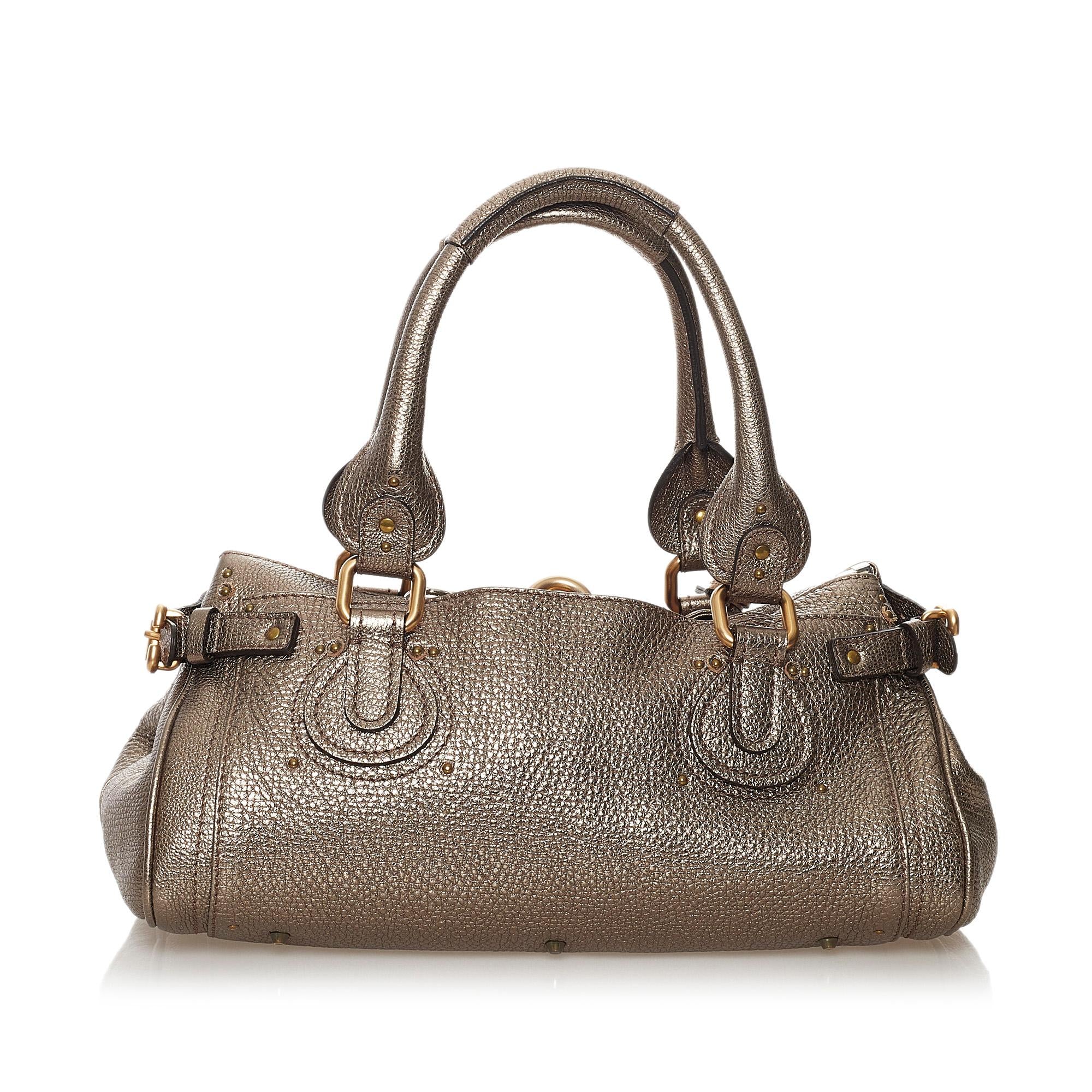 Chloe Paddington Leather Handbag (SHG-32473)