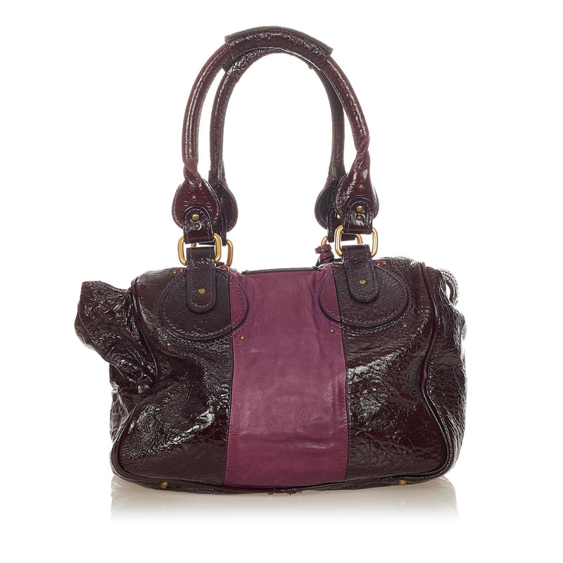 Chloe Paddington Leather Shoulder Bag (SHG-25390)