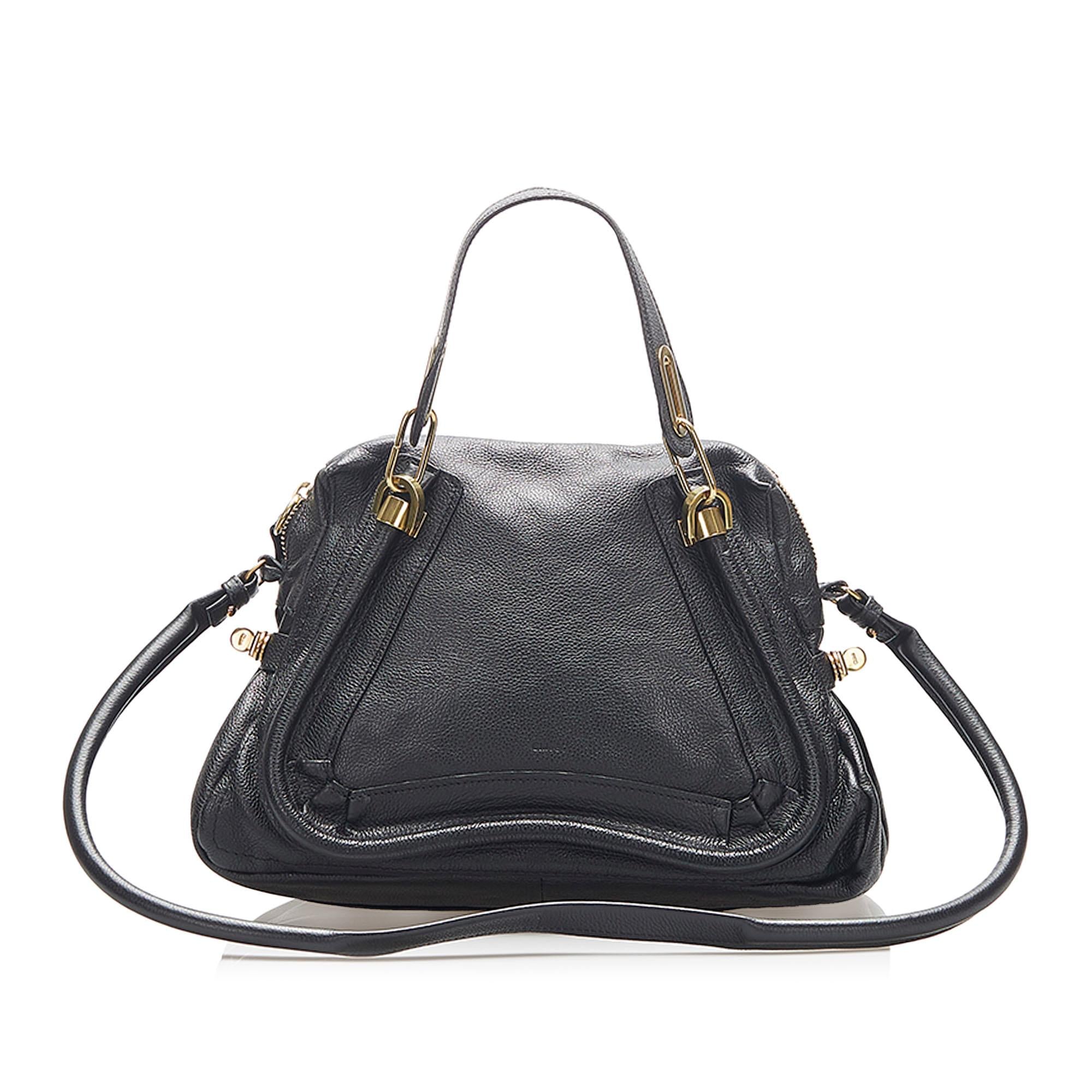 Chloe Paraty Leather Satchel (SHG-22306)