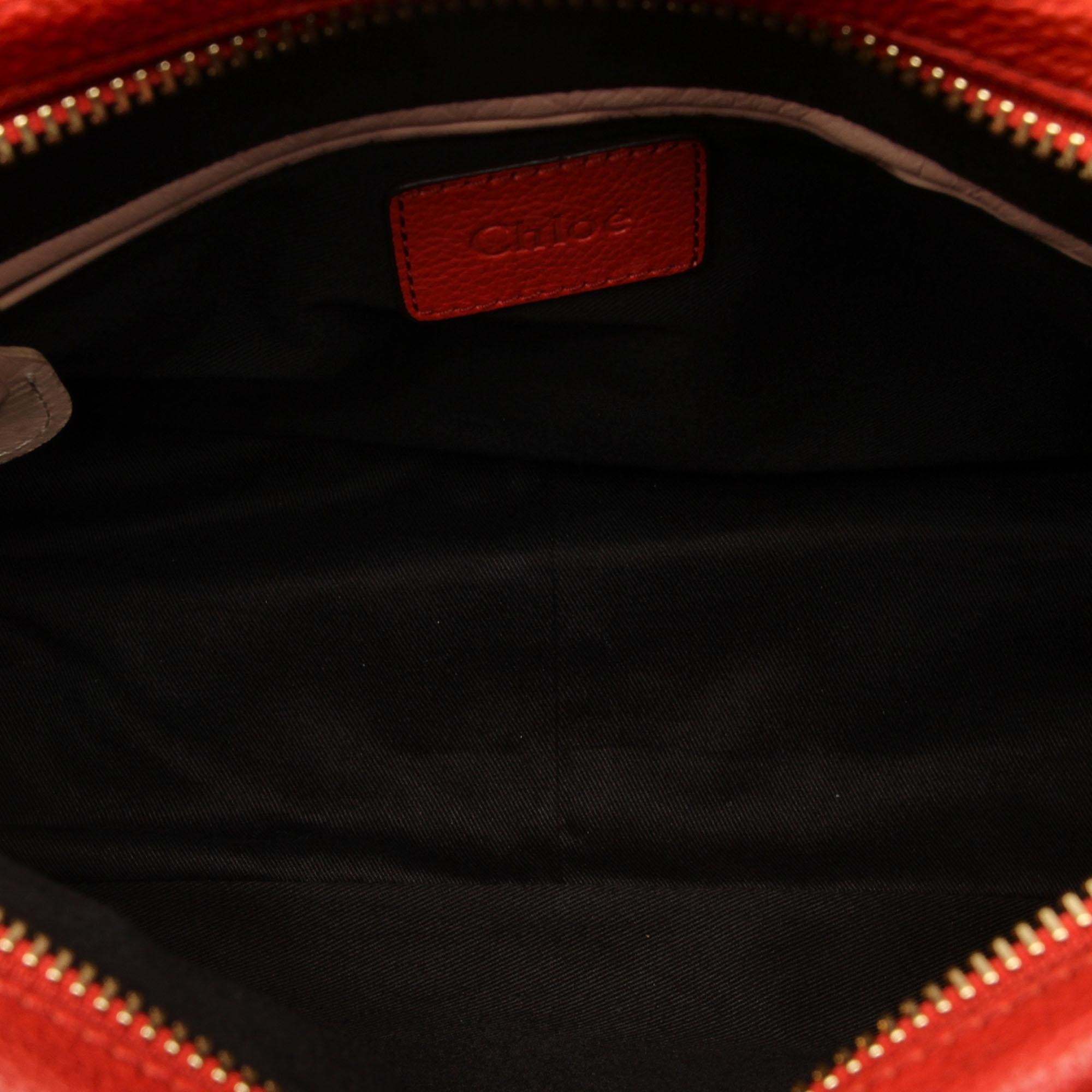 Chloe Paraty Leather Satchel (SHG-22408)