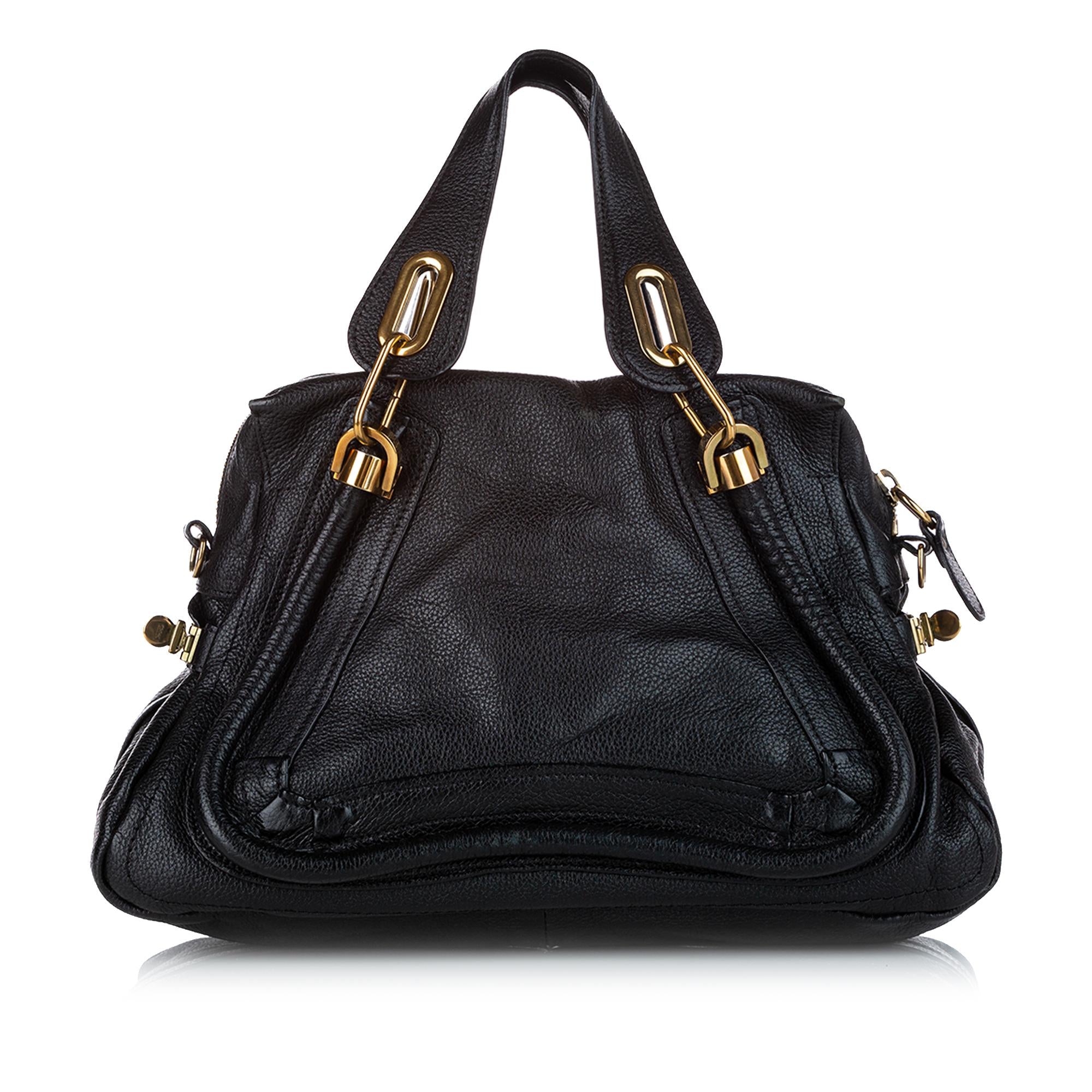 Chloe Paraty Leather Satchel (SHG-23857)