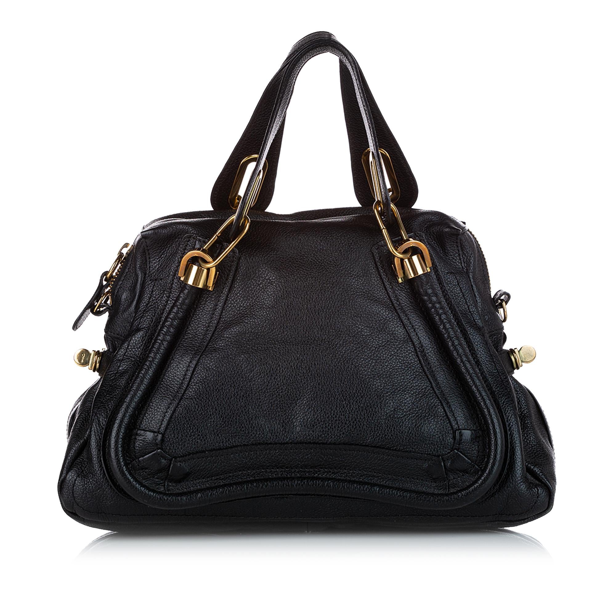 Chloe Paraty Leather Satchel (SHG-23857)