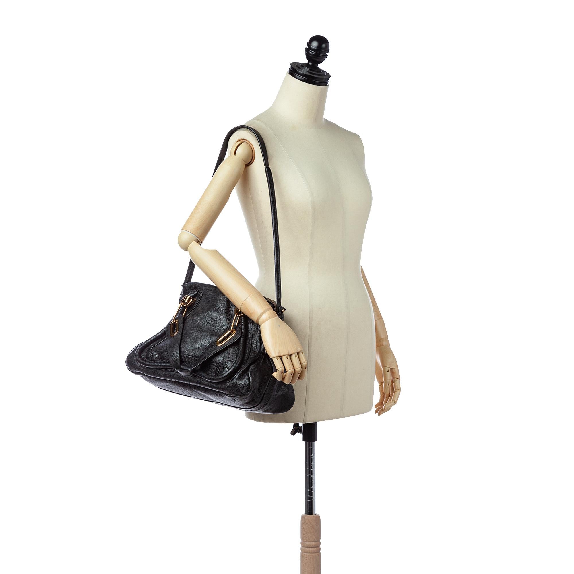 Chloe Paraty Leather Satchel (SHG-23857)