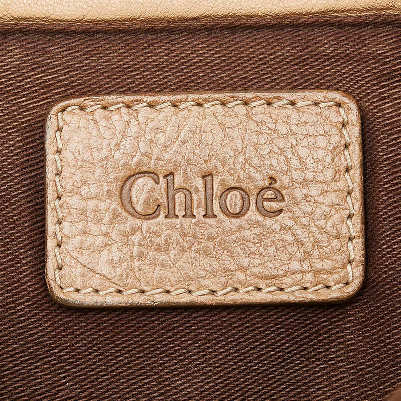 Chloe Paraty Leather Satchel (SHG-28364)