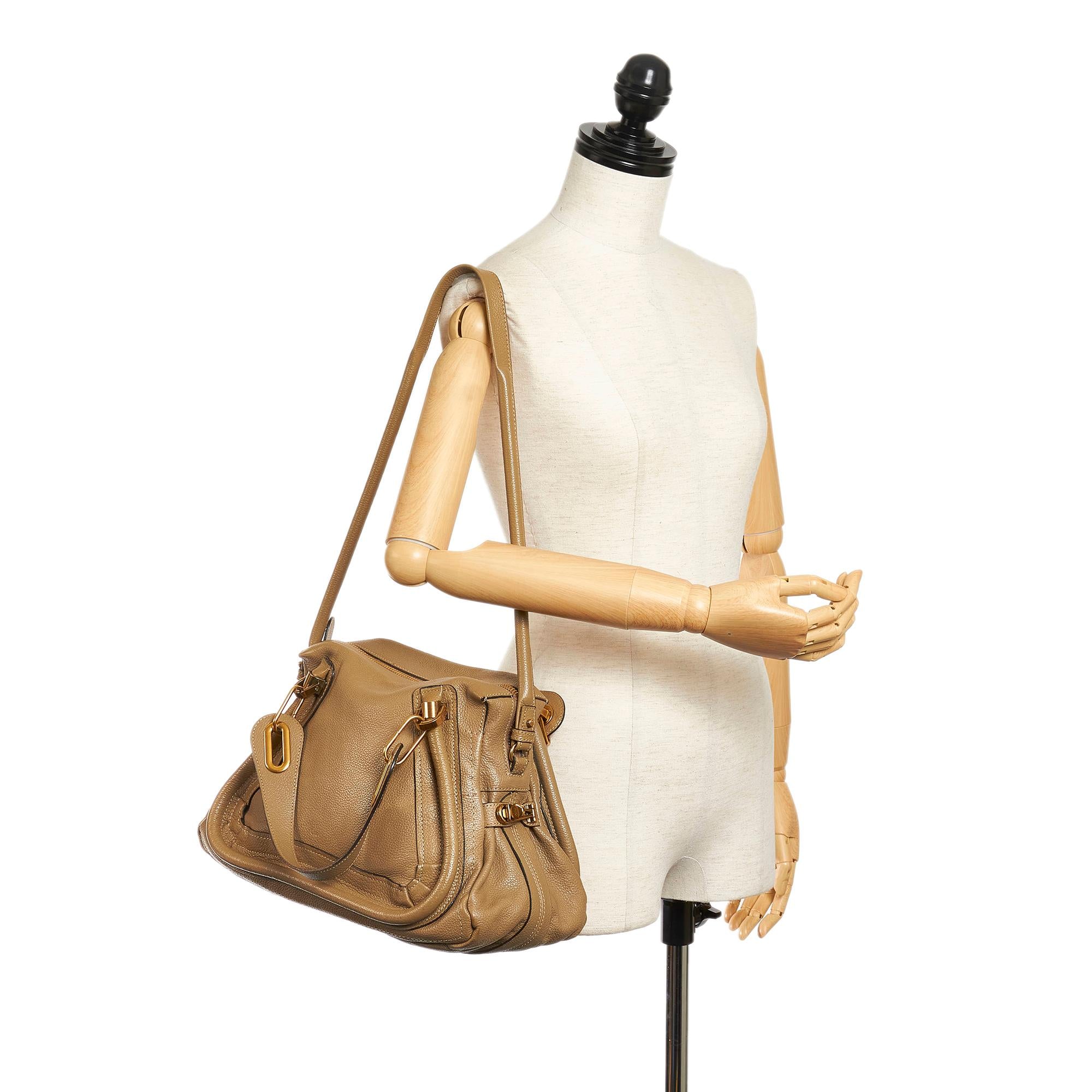 Chloe Paraty Leather Satchel (SHG-32300)