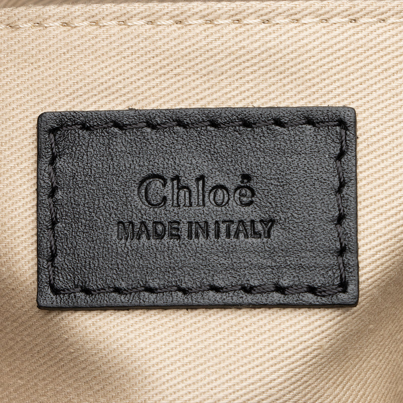 Chloe Quilted Leather Roy Shoulder Bag (SHF-15789)