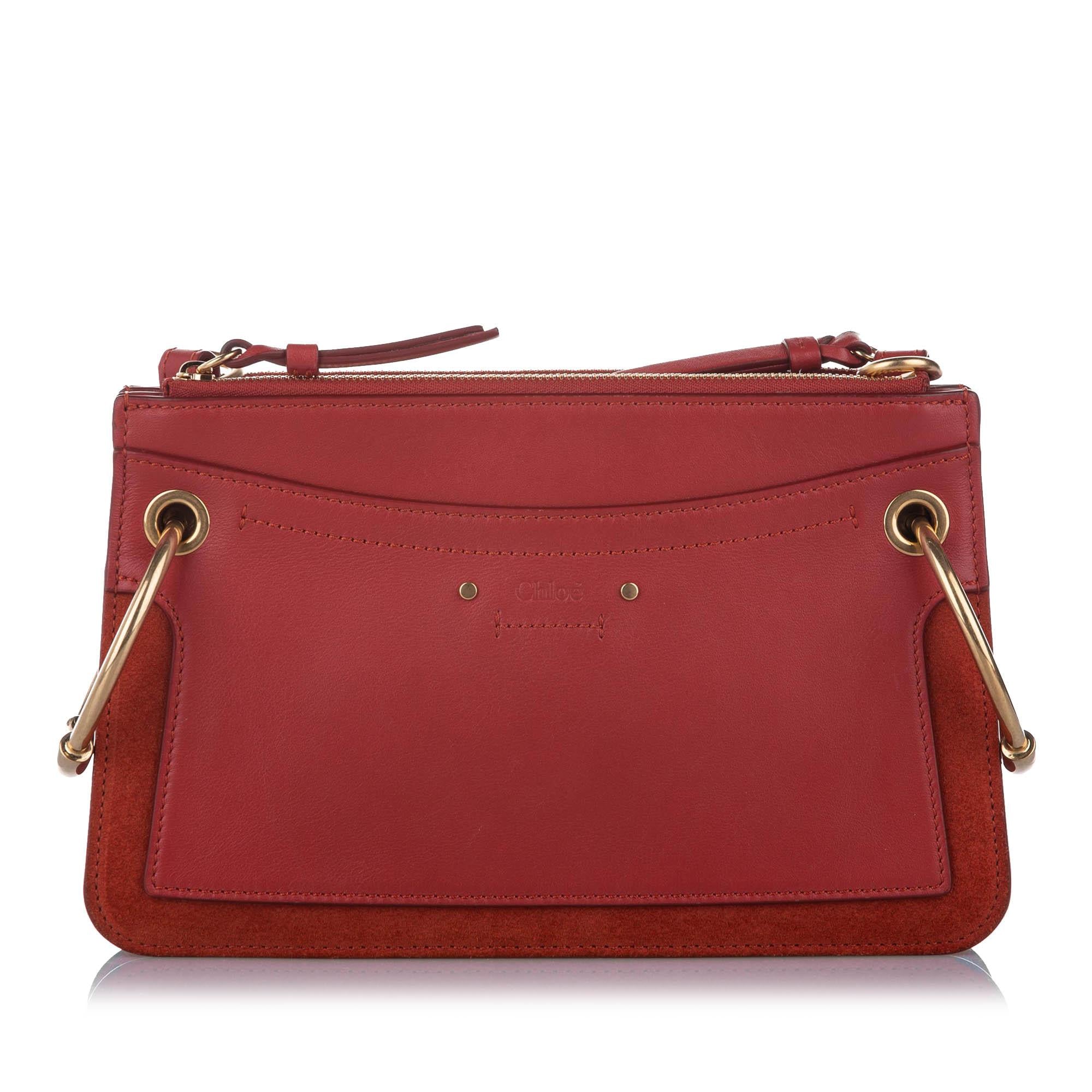 Chloe Roy Leather Crossbody Bag (SHG-37377)